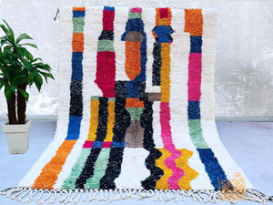 Tapis berbère marocain authentique, tapis en laine véritable